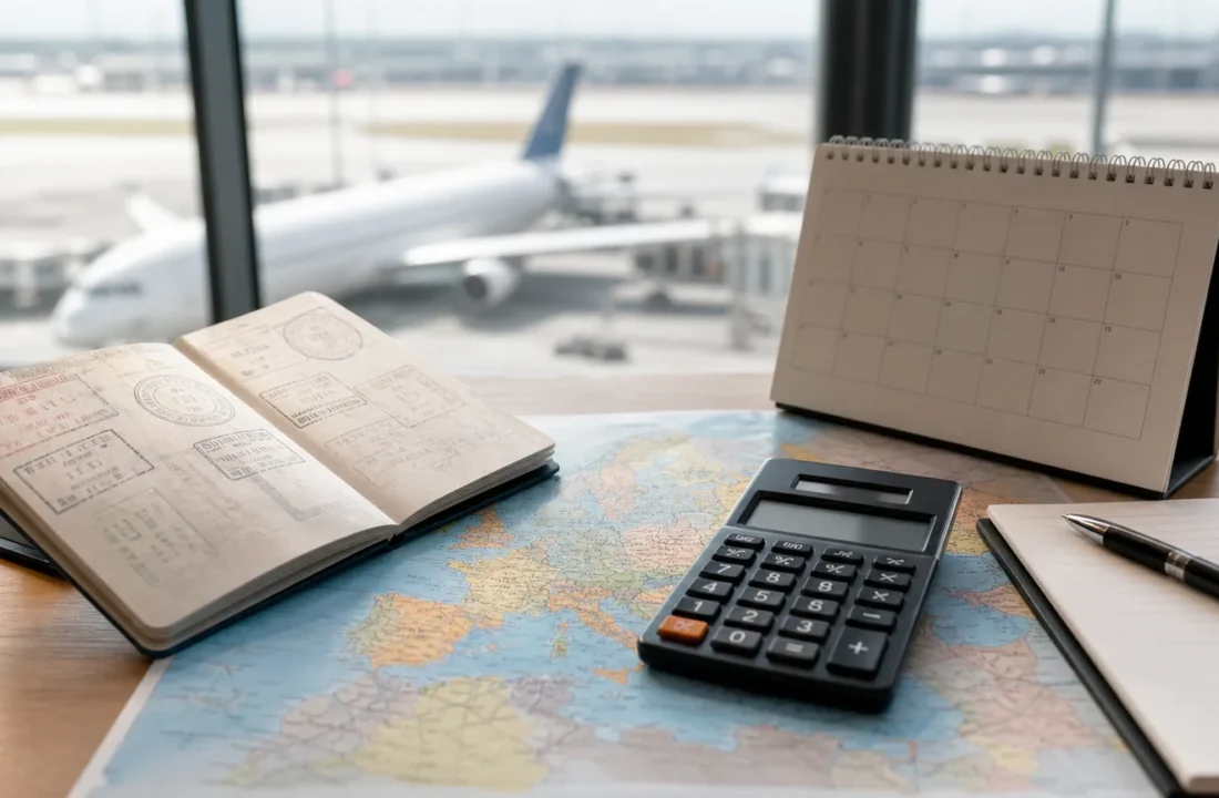 Правило 90/180 у Шенгені: як рахувати дні офіційним калькулятором